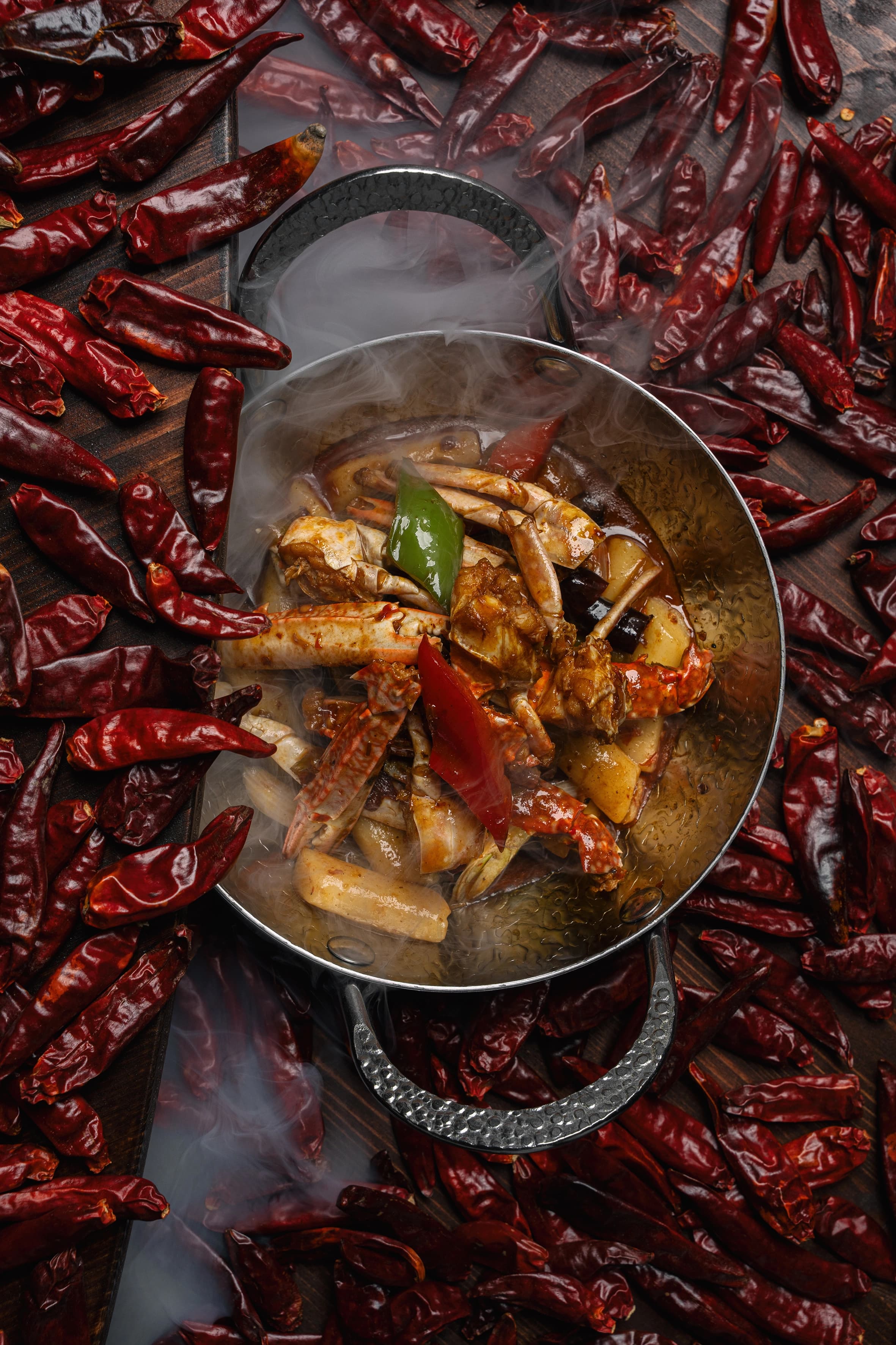 Entrada fria de Sichuan com óleo de malagueta